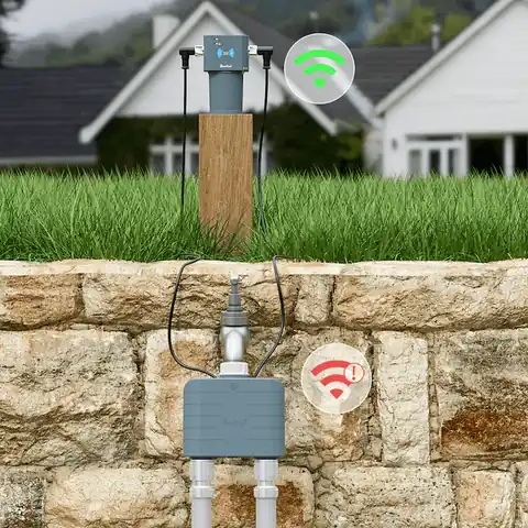 מיקום גמיש של ה ValveLinker לקליטה אלחוטית מיטבית